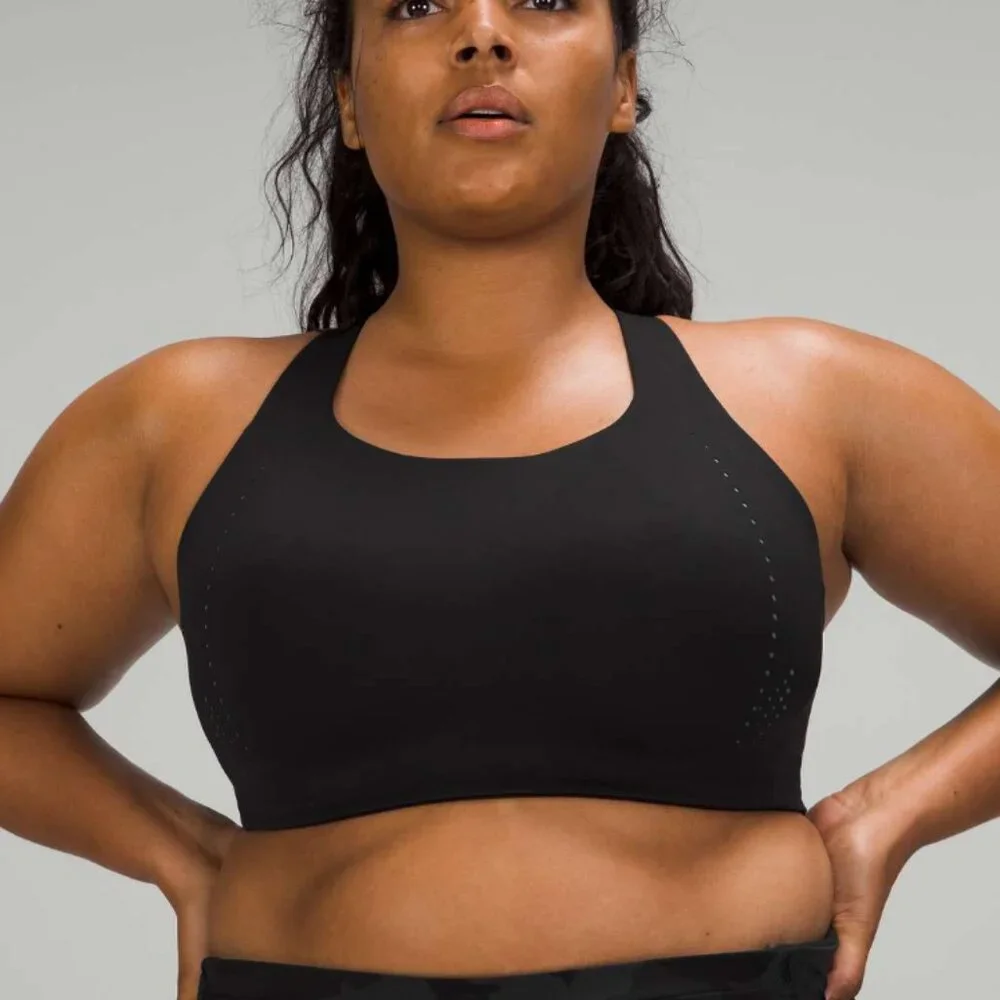 Lululemon AirSupport‎ Bra High Support Black Size 38D